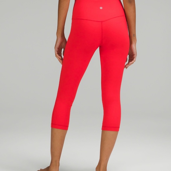 lululemon align high rise crops 21” - Picture 2 of 3
